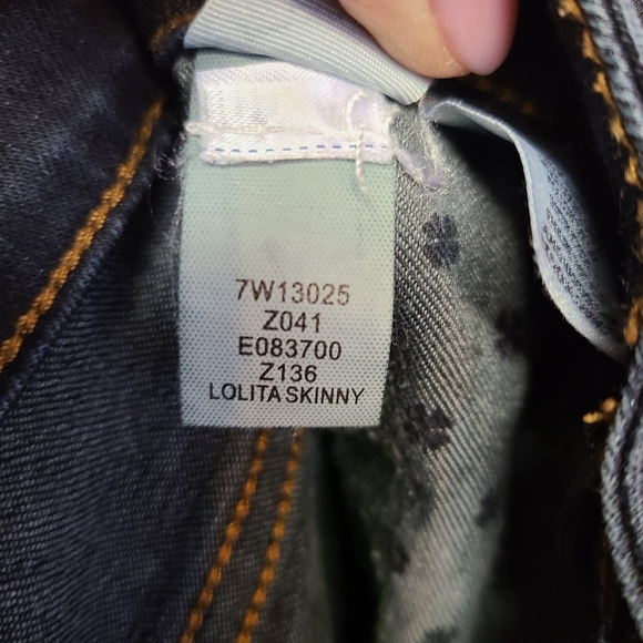 Lucky Brand Lolita Skinny Dark Wash Denim Jeans 26 - Picture 5 of 6